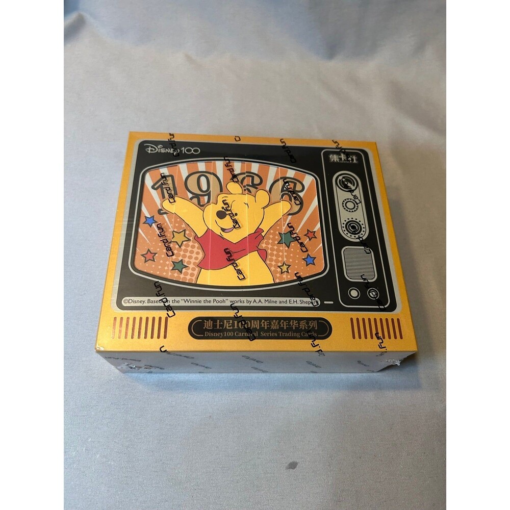 Disney 100 Card Fun Carnival Sealed Winnie the Pooh Box (PM)